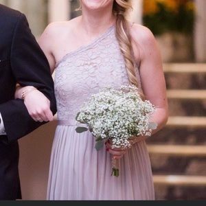 Bridesmaid dress from David’s bridal